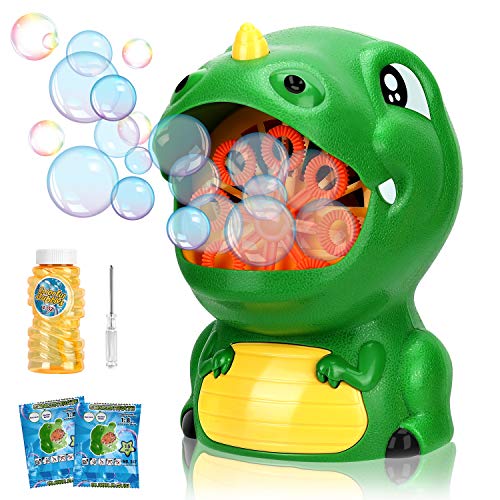 dinosaur bubble making machine