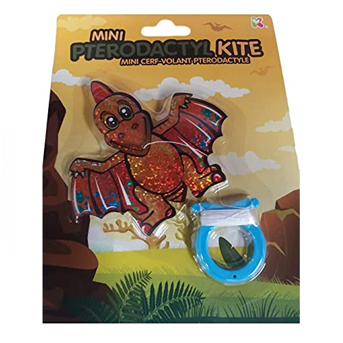  official licensed merchandise mini pterodactyl kite flying fun with 3 different designs ideal party bag favour gifts (12 kite packs)