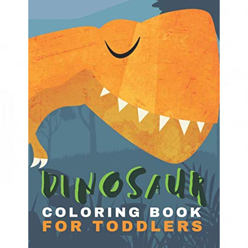dinosaur coloring book for toddlers with bonus activities