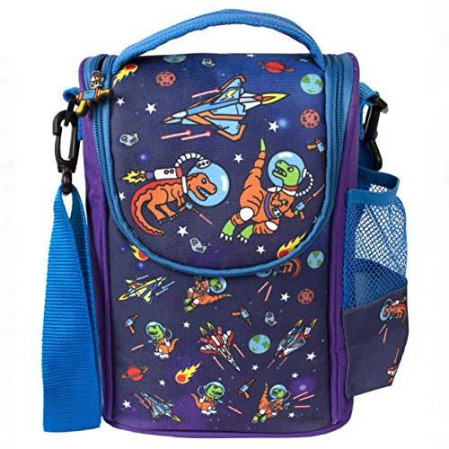 Large Space Dinosaurs Lunch Bag