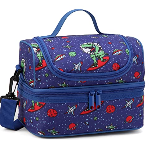 Space Dinosaur Lunch Bag for Boys