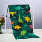best pillow cute kids girls boys colorful abstract dinosaur towels 40 x 70 cm/15.7 x 27.5 inch,towel for furniture,bathroom,beach,yoga,camping,swimming,sports,hotel and spa etc daily needs Main Thumbnail