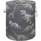 heavyweight dinosaur fossil collapsible laundry basket with handles Main Thumbnail