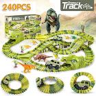 dinosaur race track & car set with 8 dinosaurs Main Thumbnail