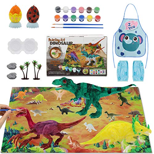  dinosaur painting kit 