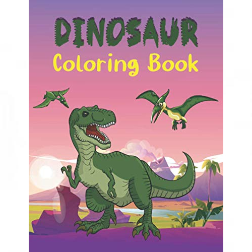 Childrens Dinosaur Coloring Book