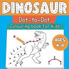 dinosaur dot to dot colouring book connect the dots Main Thumbnail