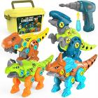 take apart dinosaur toys with storage box and electric drill - dreamon Main Thumbnail