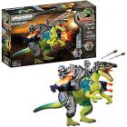 playmobil dino rise: 70625 spinosaurus double defense dinosaur set Main Thumbnail