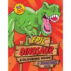 dinosaur colouring book & facts for children aged 4-8 Main Thumbnail