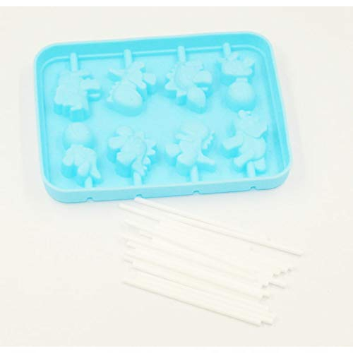 View the best prices for: selecto bake - dinosaurs lollipop silicone mould 8 cavities - 20 sticks