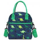 blue & green dinsaour lunch bag Main Thumbnail