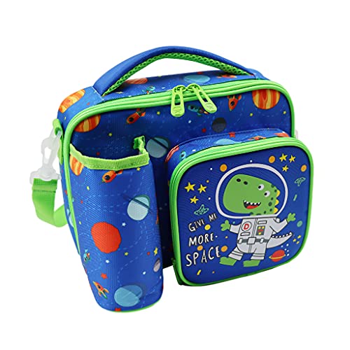 space dinosaur lunch bag for kids