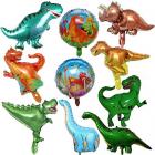 10 x reusable foil dinosaur balloons Main Thumbnail