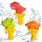 water guns 3 pcs swimming pool toys water pistol water gun for kids super water pistols toys,for swimming pool, beach and outdoor summer fun,fighting toy for kids and adults(dinosaur) Main Thumbnail