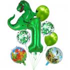 4th birthday dinosaur balloons x 9 Main Thumbnail