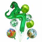 7th birthday dinosaur balloons x 9 Main Thumbnail