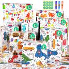 Cool DInosaur Wrapping Paper for Birthdays or Xmas - 8 sheets Main Thumbnail