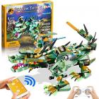 remote controled dinosaur stem building kit with app Main Thumbnail