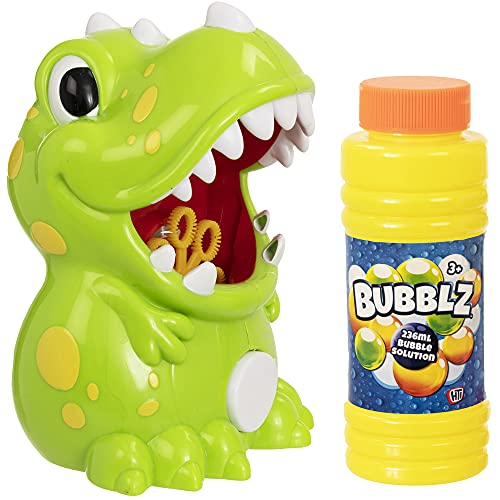 dino bubble pal dinosaur bubble machine with solution