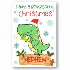 second ave nephew dinosaur childrens kids christmas xmas holiday festive greetings card Main Thumbnail