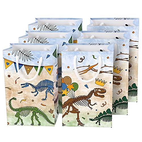 16 x dinosaur fossil party bags