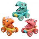 3 x cute pull back dinosaur cars  Main Thumbnail