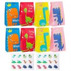 20 x paper dinosaur party bags with stickers Main Thumbnail