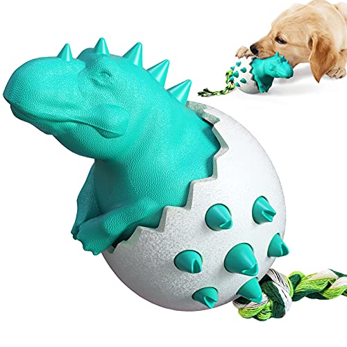 Rubber Dinosaur in Egg Dog Toy - Small Dogs - LVGPH