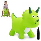 green triceratops space hopper with pump Main Thumbnail