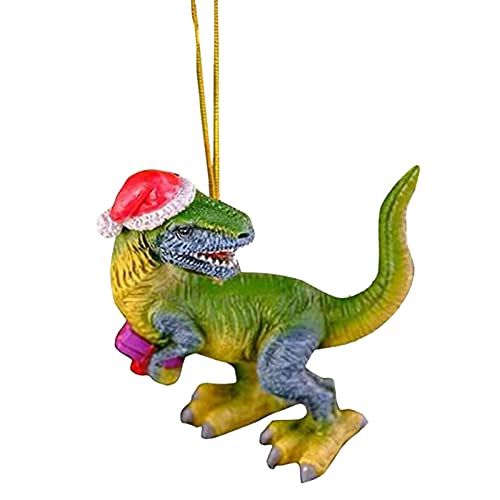 velociraptor christmas dinosaur decoration