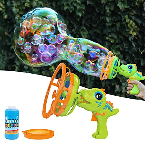 dinosaur double bubble shooter with bubble solution