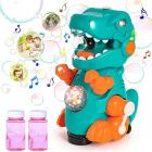 musical walking dinosaur bubble machine with leds Main Thumbnail