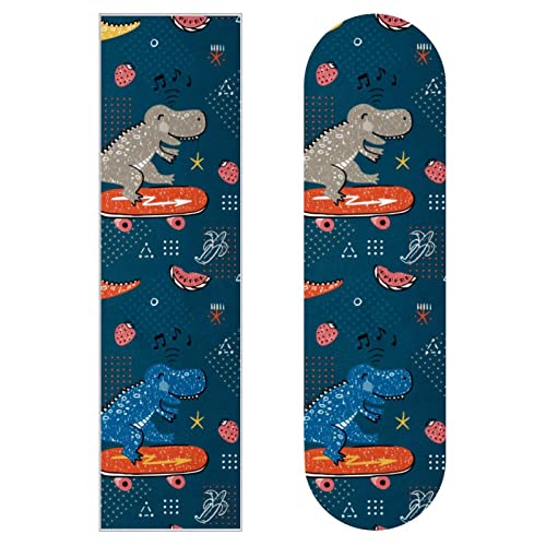 Skateboard Stickers Dinosaur Skateboard Skateboard Decal Waterproof Designed For Kids Teens Boys Girls And Adults