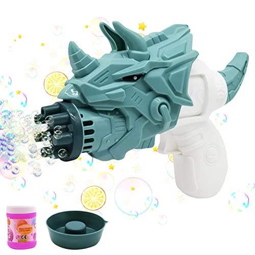 gatling gun style triceratops bubble shooter with solution