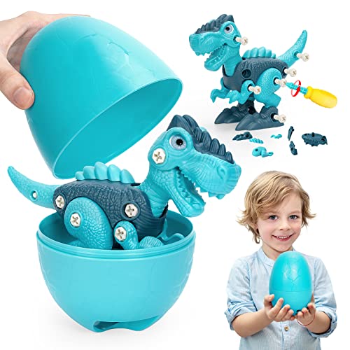 Take apart tyrannosaurus toy inside dinosaur egg - Starpony