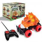Remote Control Triceratops Monster Truck - Orange Main Thumbnail