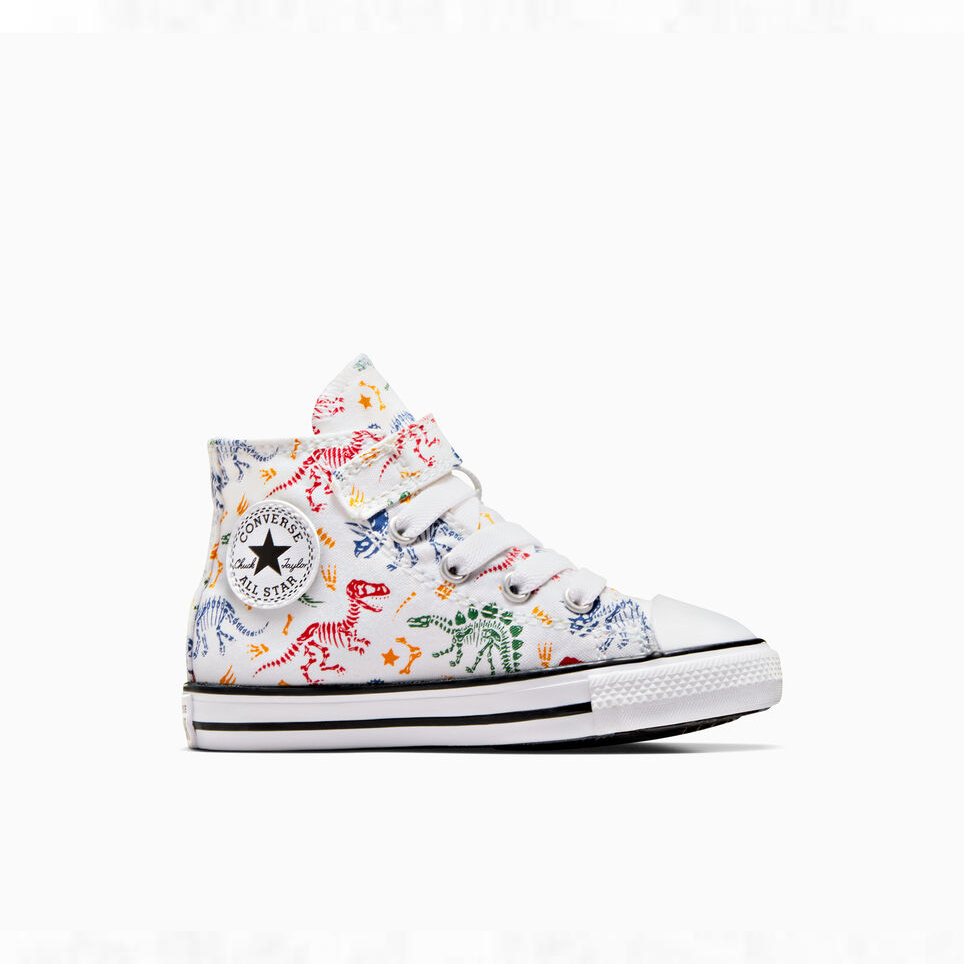  Converse Toddler High-Top Chuck Taylor All Star Easy-On Dinos