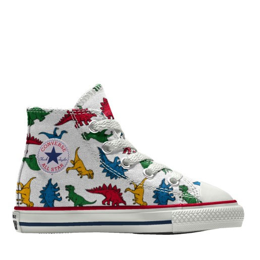 View the best prices for: Converse Toddler High-Top Custom Chuck Taylor All Star Dinos