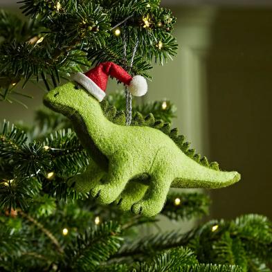 Natural History Museum Diplodocus Felt Christmas Tree Decoration