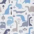 grandeco dinosaurs blue paste the wall wallpaper Main Thumbnail