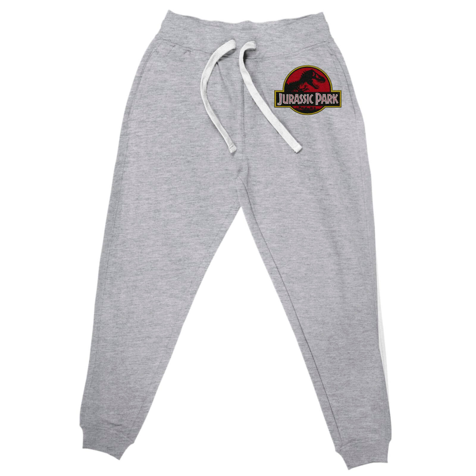 jurassic park embroidered unisex joggers