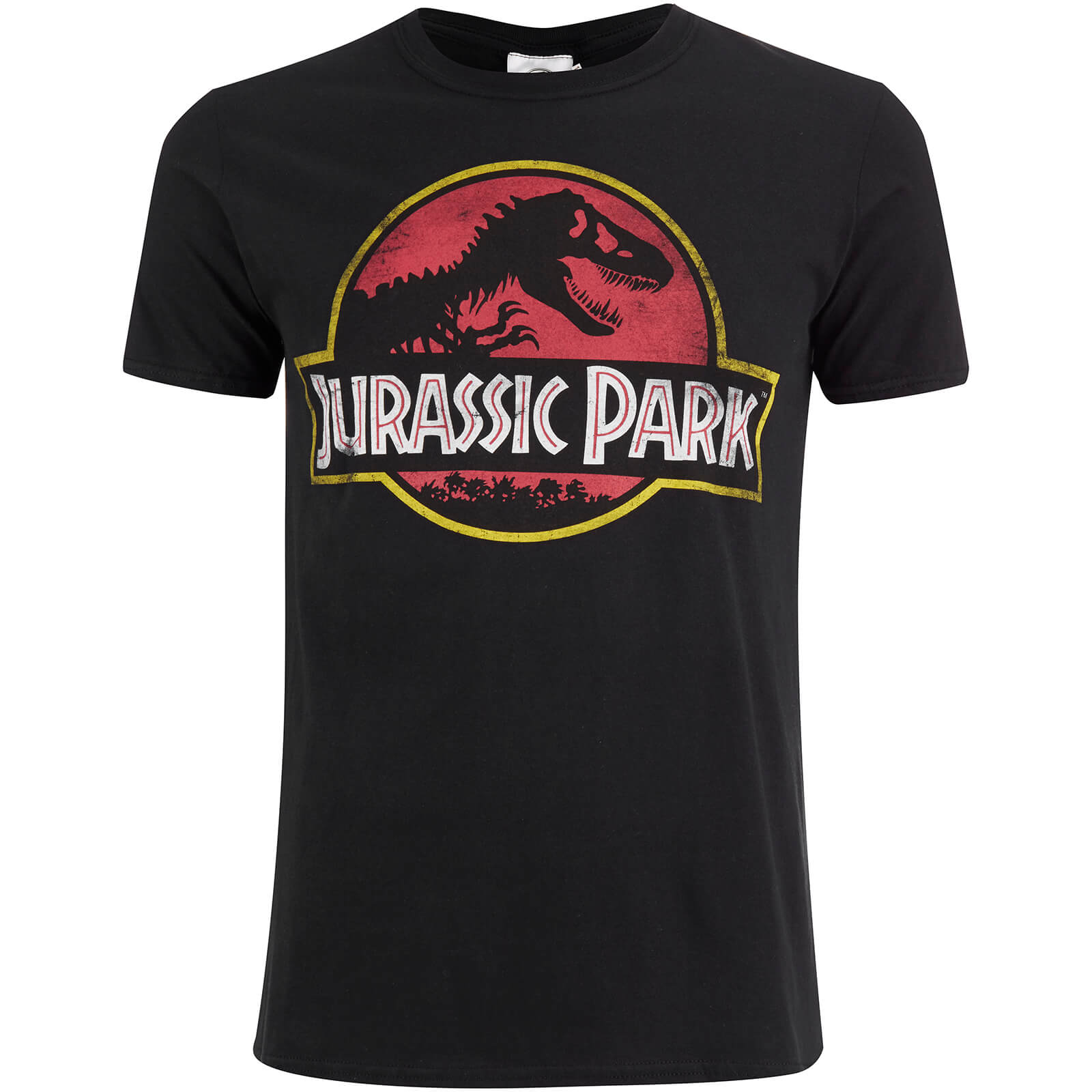 jurassic park mens classic logo t-shirt