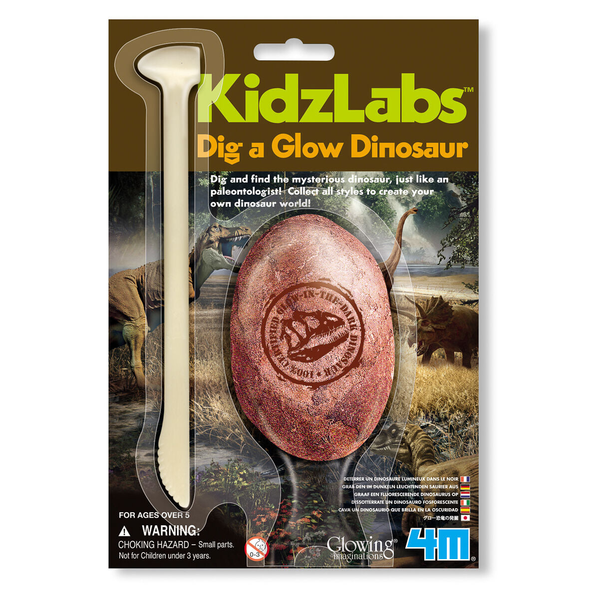 View the best prices for: 4m kidzlabs dig a glow dinosaur