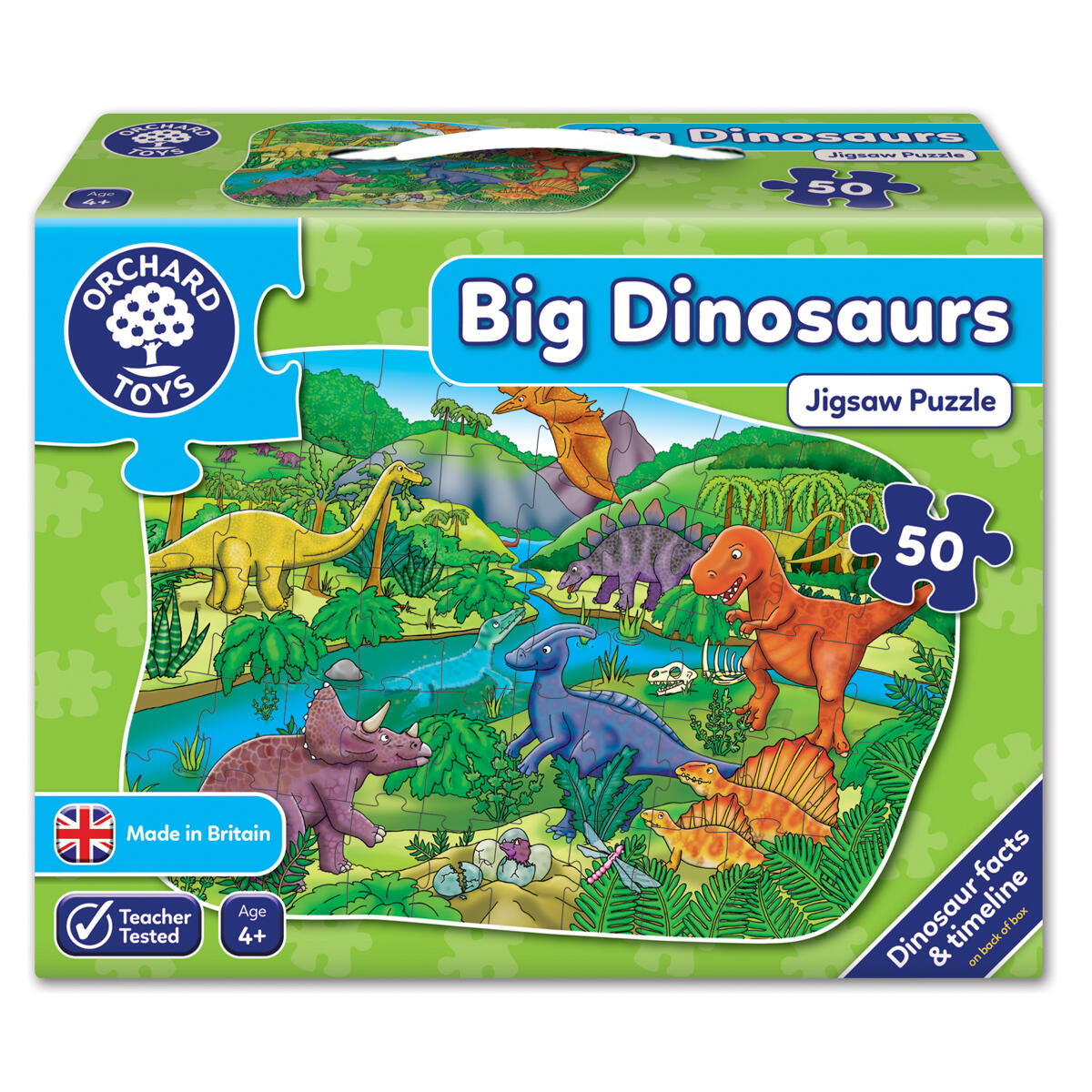  orchard toys big dinosaurs jigsaw puzzle 50 piece