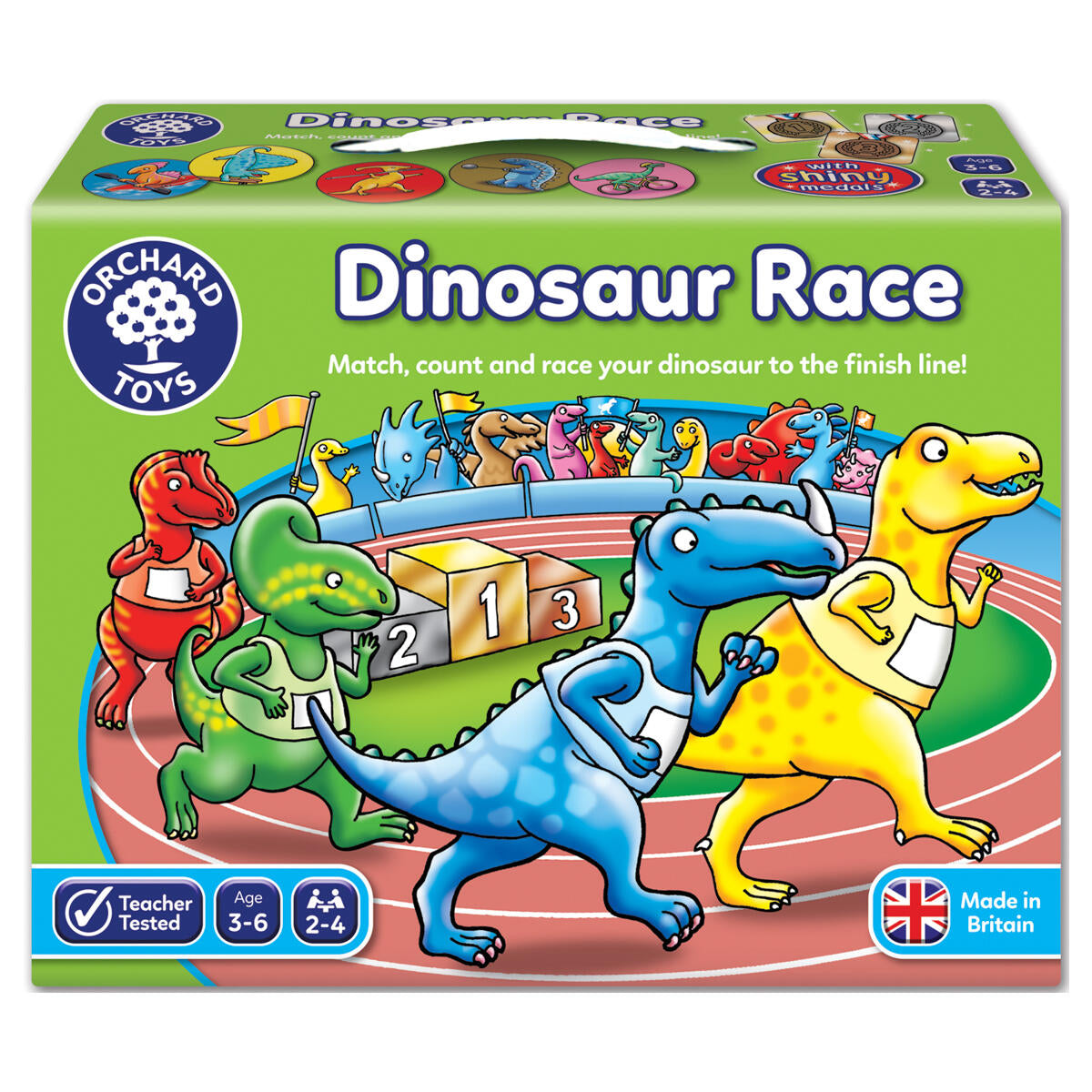  orchard toys dinosaur race game