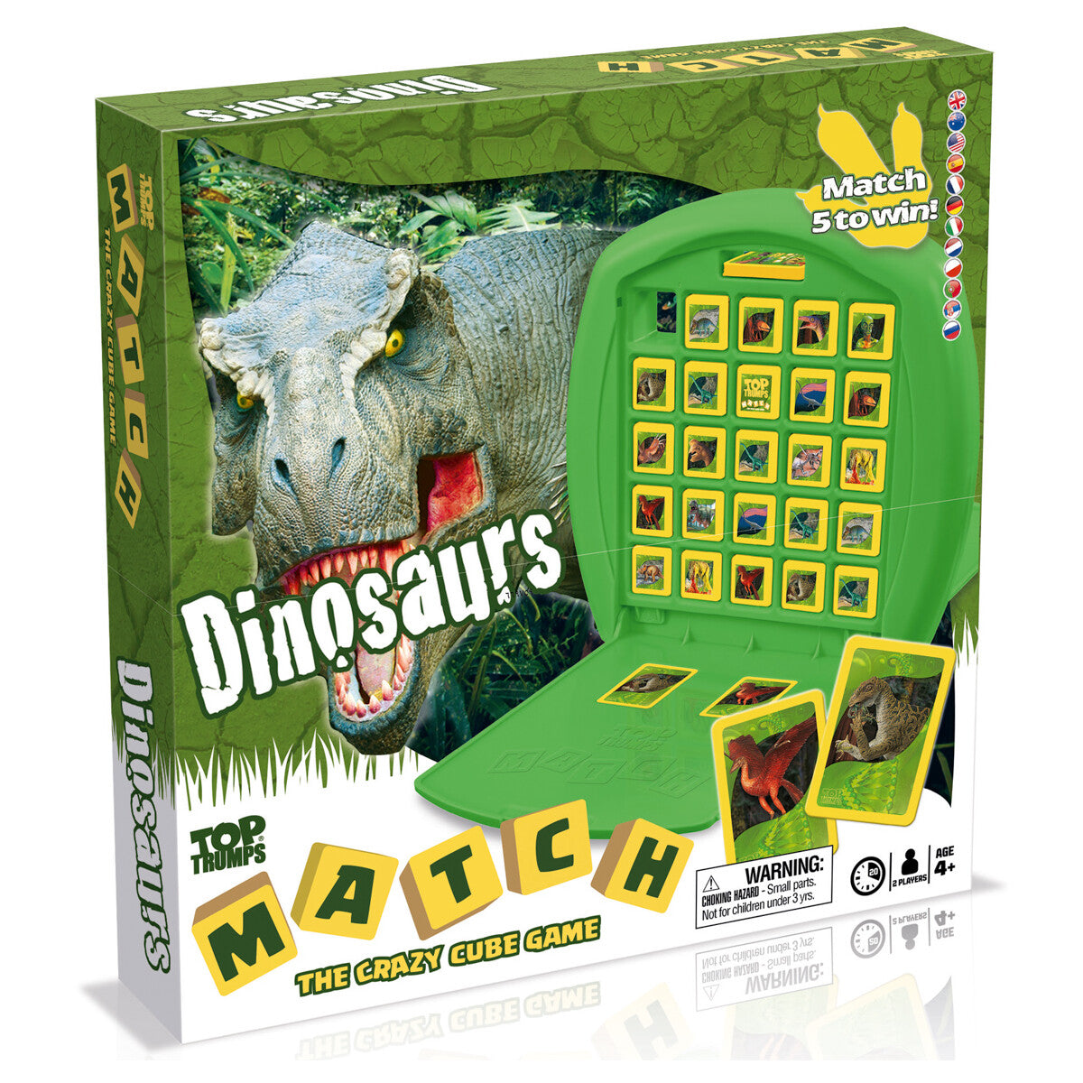  dinosaurs top trumps match game