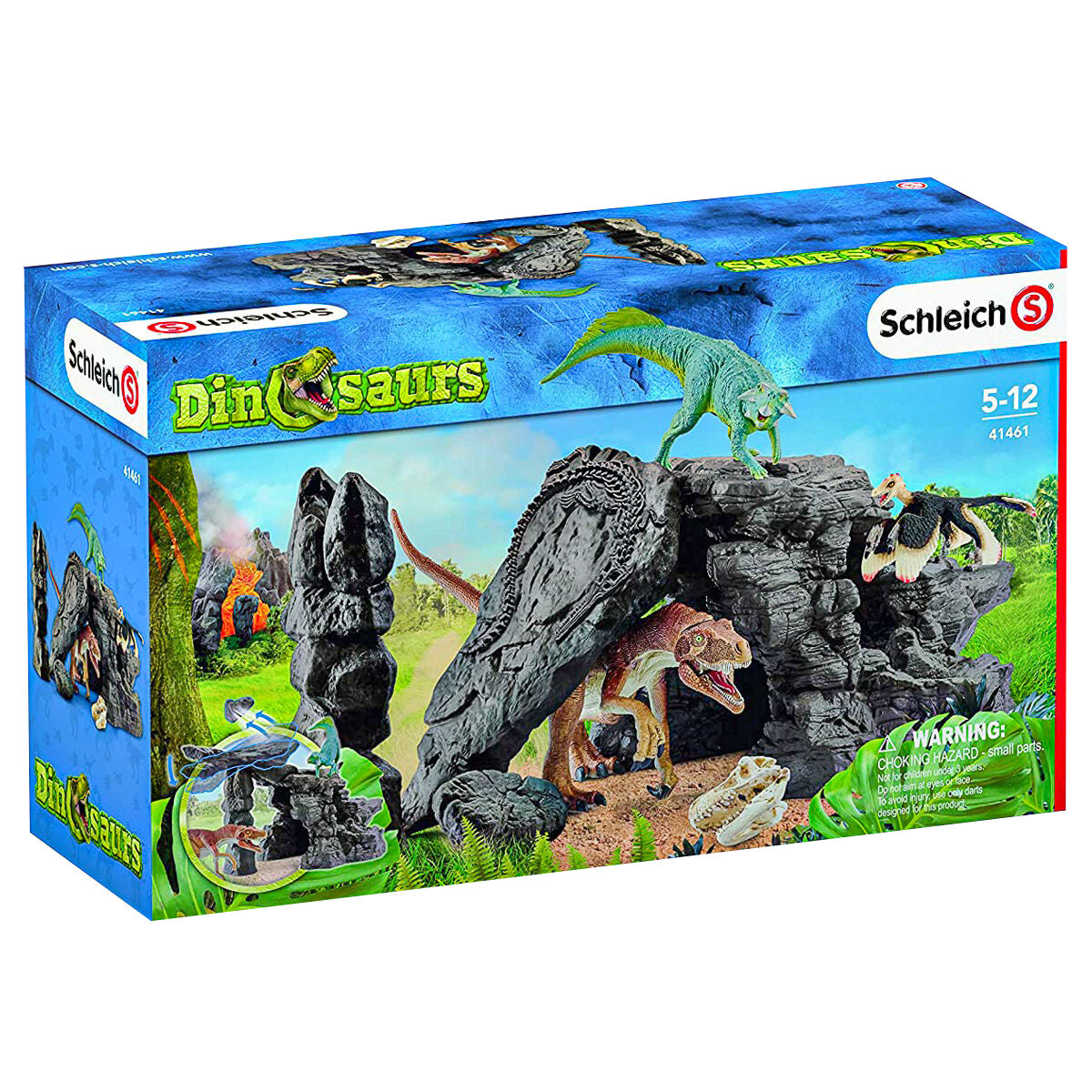 dino cave playset - schleich dinosaurs - 41461