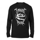 jurassic park t-rex bones unisex long sleeved t-shirt Main Thumbnail