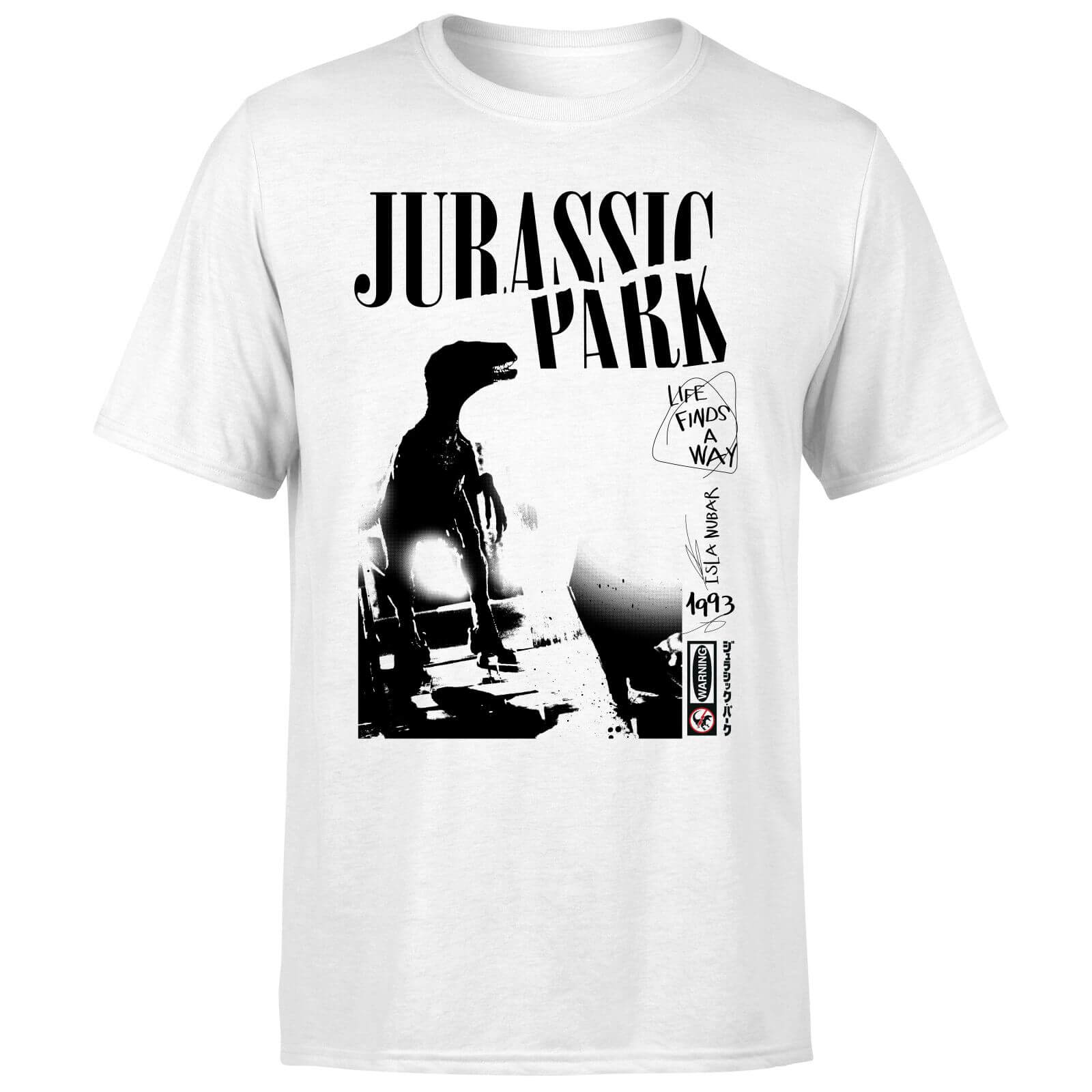 View the best prices for: jurassic park isla nublar punk mens t-shirt
